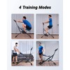 MERACH Squat Machine, Squat Rowing Machine with Adjustable Resistance, 350