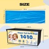 Diaper Pail Refills Bags Compatible with Genie Easy Roll Signature
