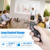 AMERTEER Presentation Clicker for PowerPoint, Wireless Presenter Remote 2.4GHz PowerPoint