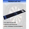 Yirinatek Professional Darts Mat with Oche Line System & Throw