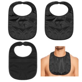 3 Pcs Tracheostomy Shower Cover Neck Stoma Protector Tracheostomy Supplies Breathable Tracheotomy Cover Adjustable Stoma Covers for Neck Trachea Cover for Tracheostomy, Black