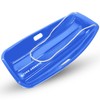 Slippery Racer Downhill Sprinter Flexible Kids Toddler Plastic Toboggan Snow