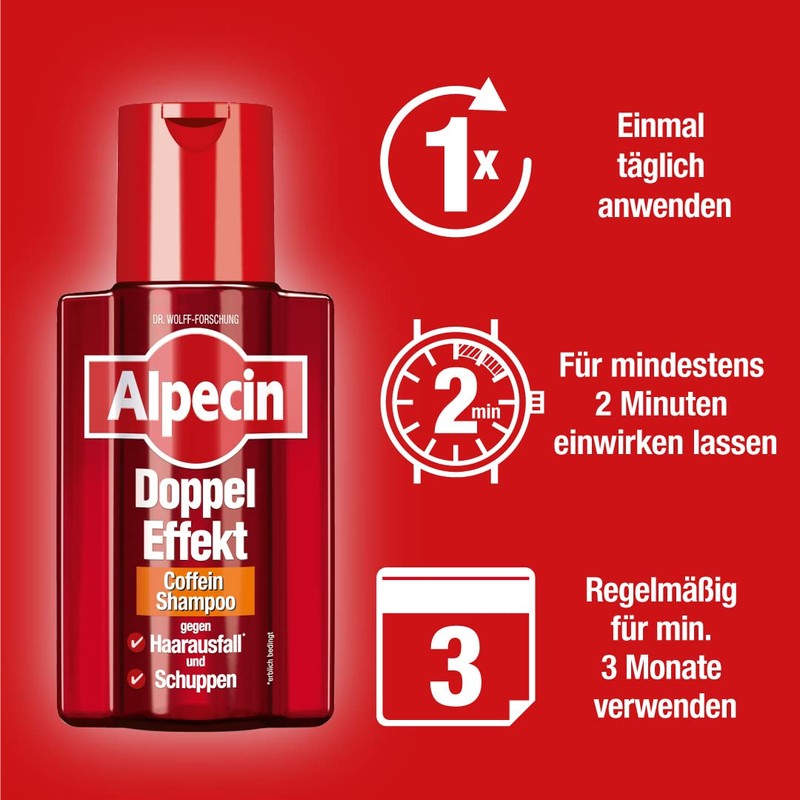 ALPECIN Double Effect Shampoo 200ml