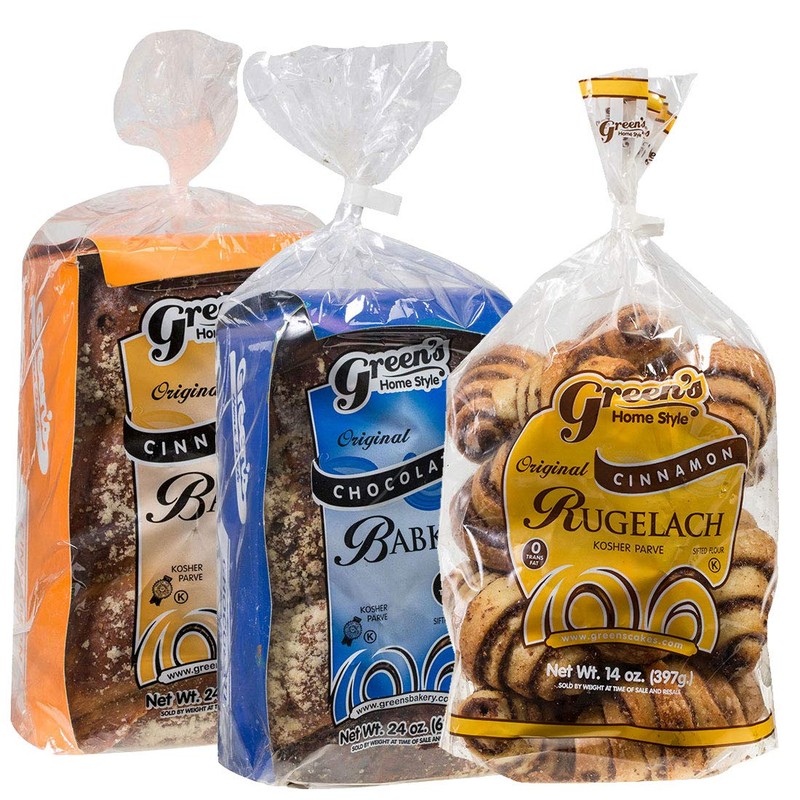 Green's Bakery Babka & Rugelach Value Pack, (1) 24oz Chocolate