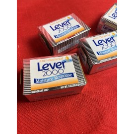 LEVER 2000 Anti-Bacterial Moisture Response 36 1 oz. travel size bar soap lot 4