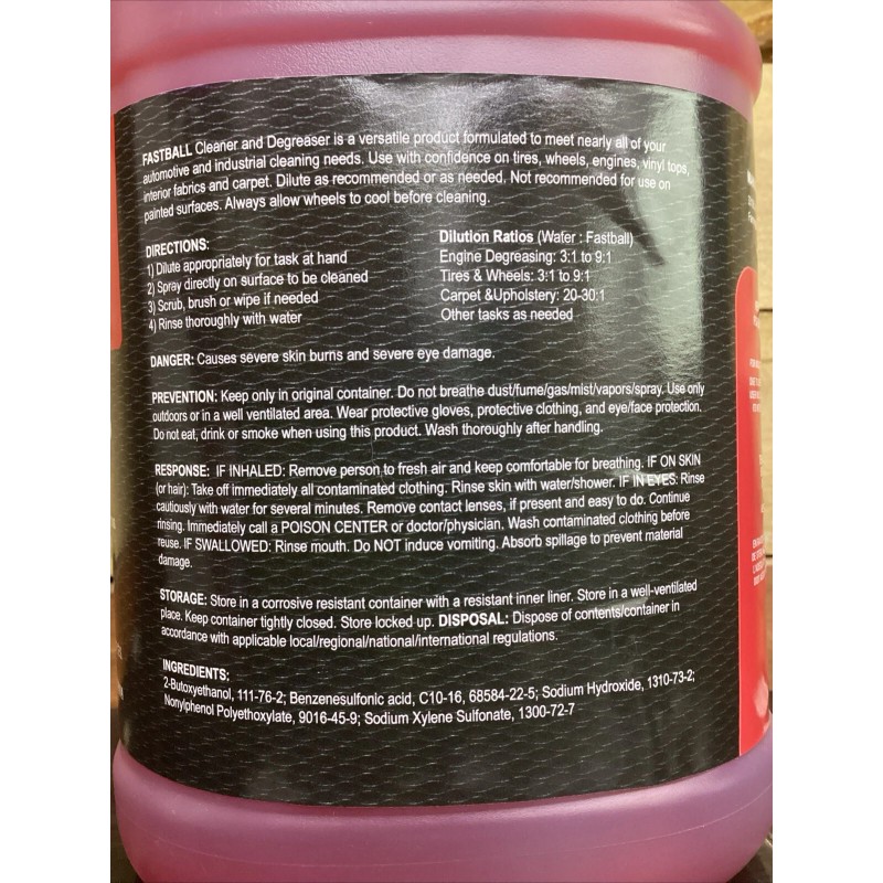 Fastball Cleaner/Degrea