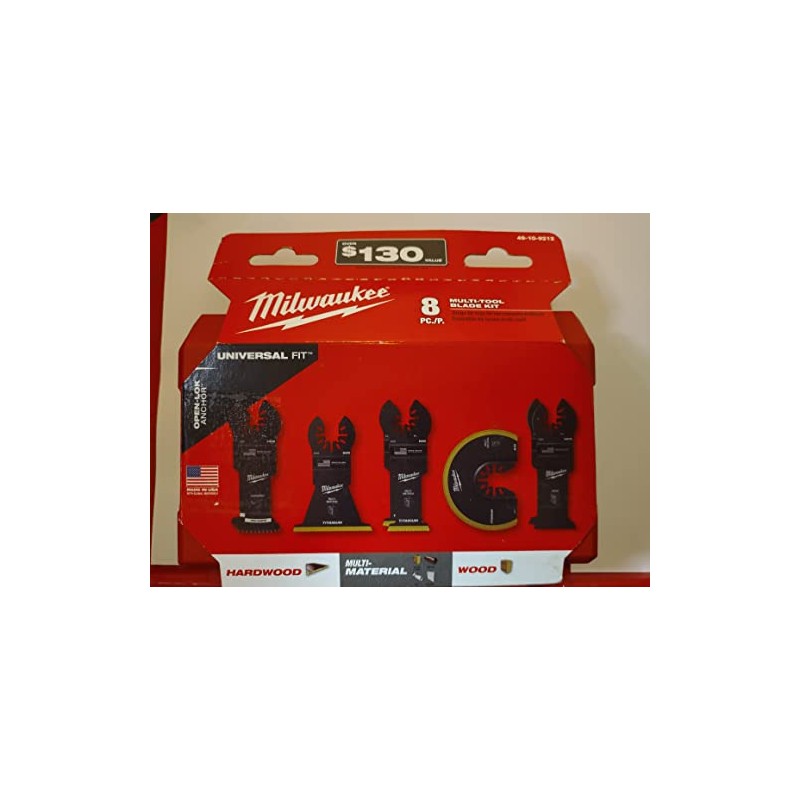 Oscillating Multi-Tool Blade Kit (8-Piece)