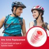 TACVEL 6Pcs Bite Valve Replacement Sheath for Hydration Reservoir Soft