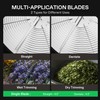 VIVOSUN 13 inch Bud Leaf Bowl Trimmer- Clear Visibility Dome,