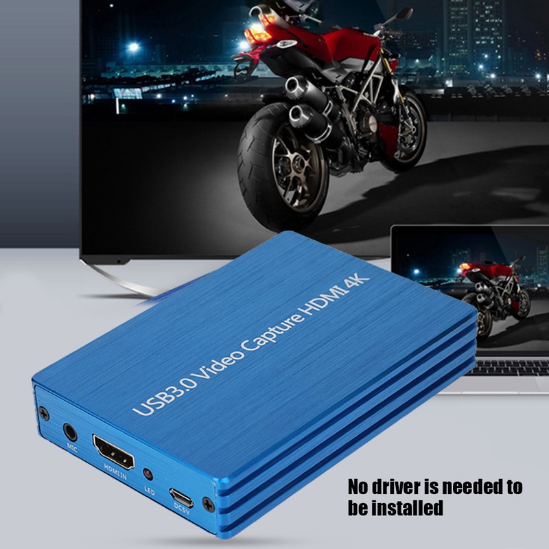 4Kx2K HDMI to USB3.0 Video Capture Card HD Recorder for