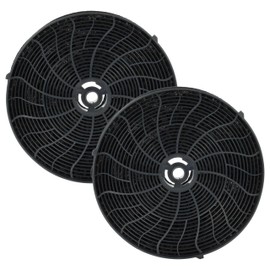 vhbw 2 x activated carbon filters compatible with Whirlpool AKR 851 G WH, AKR 851 G BL, AKR 851 IX, AKR 855 G WH, AKR 855 G BL cooker hood