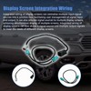 OURWILLSM Radio Display Screen Integration Wiring Fit for 2019-2022 Dodge