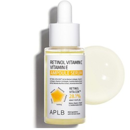 APLB Retinol Vitamin C Vitamin E Ampoule Serum, 40ml, 1 unit / APLB 레티놀 비타민C 비타민E 앰플 세럼, 40ml, 1개