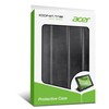 Acer Iconia Foldable Leather Protective Case for Tablet - Black