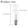 Hxszk WR02X22743 Refrigerator Light Bulb Lamp 125V 40W for GE