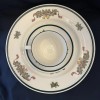 Johnson Bros Victorian Christmas Dinner Plate, Cup & Saucer Set
