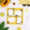 Whaline 12 Design Bee Pattern Paper Pack 24Pcs Yellow Black