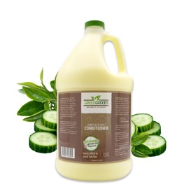 Green Groom Complete Coat Dog Conditioner, Gallon | All Natural Ingredients, Concentrated 32 to 1, Restore Moisture, Eliminates Static, Eases Mats and Tangles, Soap and Cruelty Free