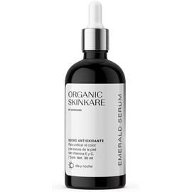 Suero Antioxidante y Antiarrugas - Suero Facial Orgánico Vitamina C Vitamina E Ácido ferúlico Ácido L-ascórbico Antienvejecimiento Antiarrugas Suero Antiarrugas para Iluminar y Reafirmar La Pie - 30ml Emerald Serum Skincare