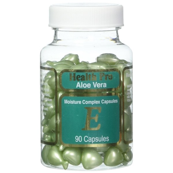 Health Pro - Aloe Vera - Moisture Complex Capsules E - Facial Oil - 1 Container (90 Capsules)