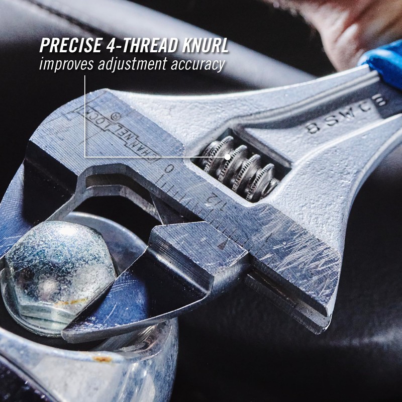 Channellock - 8 Xtra Slim Jaw Adj Wrench (8SWCB)