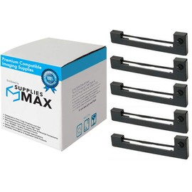 SuppliesMAX Compatible Replacement for Porelon 11357 Purple P.O.S. Printer Ribbons (5/PK) - Replacement to ERC-40P