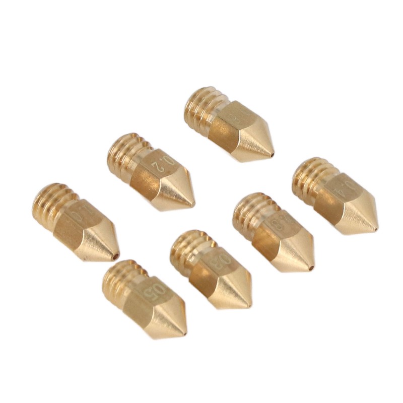 35 Pcs Set 3D Printer Nozzle Cleaning Kit MK8 Brass