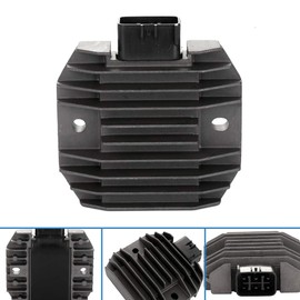 ECCPP Voltage Regulator Rectifier Fit for 09-13 Yamaha FZ6R 99-04 Yamaha Road Star 99-12 Yamaha Royal Star 99-09 Yamaha V Star 1100 98-00 Yamaha V Star 650 06-12 Yamaha YZF R6 Rectifier Regulator