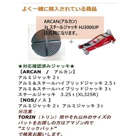 ERIC Jack Pad for General Purpose Floor Jacks (Alkane, NOS, Etc.) EK - 026
