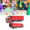 Pull Back Container Truck Toy High Simulation Plastic Alloy Container