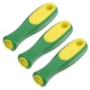 M METERXITY 3-Pack Rubber File Handle, 4.33 Inch Ergonomics Medium