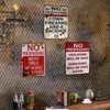 JACKGOLD Tin Bar Sign - Men, No Shirt, No Service