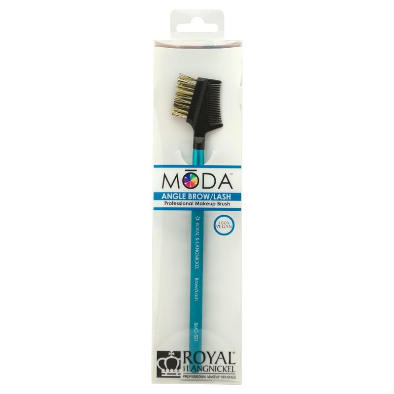 MODA Lash & Brow Groomer Brush – Vegan Dual-Ended for