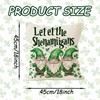 Mtruil St. Patrick’s Day Pillow Cover 4 Pcs Lucky Clover
