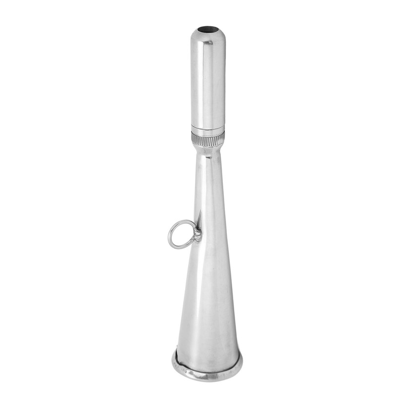 Fog Horn Removable Mouthpiece Stainless Steel Clear Sound Lightweight Portable