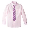Spring Notion Corbata con cremallera tejida preatada para niño, Rayas