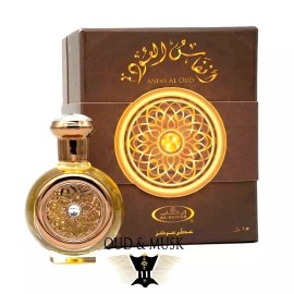 Al Rehab Anfas Al Oud Perfume Oil by Al Rehab - 15ml-unisex