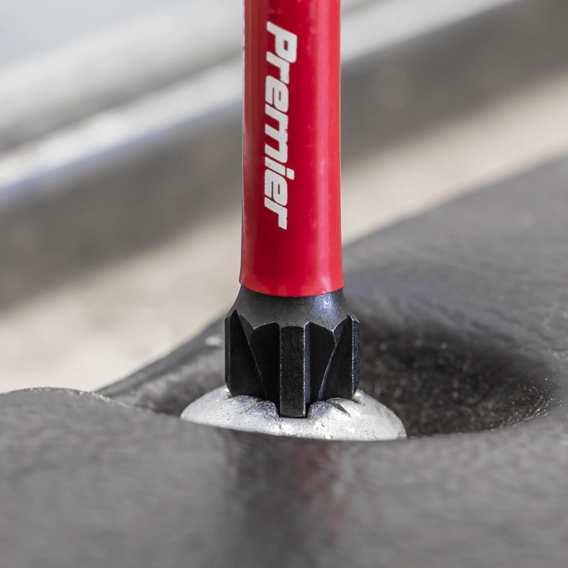 Sealey 75mm Pozi #3 Impact Power Tool Bit Set 3pc