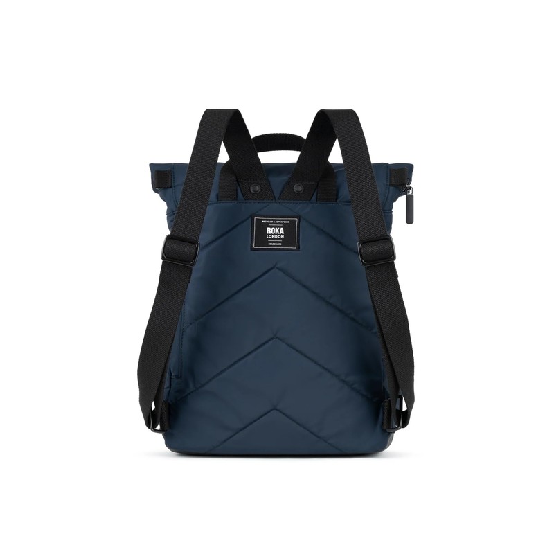 ROKA London Camden J Recycled Nylon Backpack (Midnight)