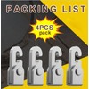 4PCS Automatic Lock Hook Self Locking Easy Tighten Rope Kit