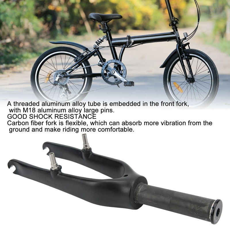 Bike Front Fork 2.9in Lower Fork Open 4.4in Upper Tube