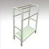 Anthology Spa Asta 4-Bar Towel Rack with Stainless Steel Storage