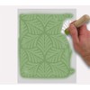 Radiant Leaf Pattern Stencil A4 Size - Leaf Pattern Stencil