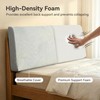 Kamellia No-Tools Headboard Pillow King Size – Instant Back Support