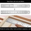 NORTOOLS Vernier - Calibre de metal con micrómetro y regla