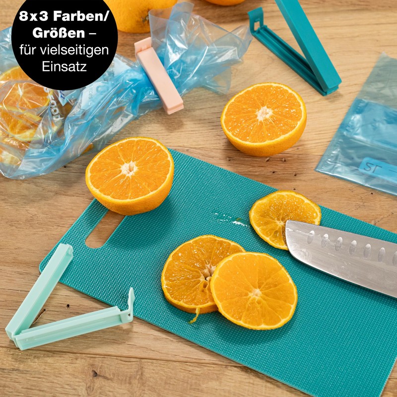 Moritz & Moritz 24 SEAL CLIPS - FREE CONVENIENT BOX