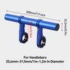Bike Handlebar Extender,Bicycle Handlebar Extension Frame Bike Extender Rack Double