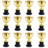 12Pcs Trophy Cup, Mini Trophies, Gold Trophy and Medals Classroom