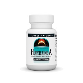 Source Naturals Huperzine A, for Learning and Memory*, 100mcg - 120 Tablets