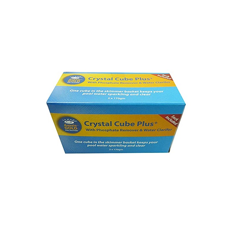 Pool Water Clarifier Floc Cubes x 2 With Phosphate Remover